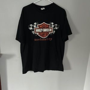 Mens Vintage Harley Davidson T shirt 2001 Size XL